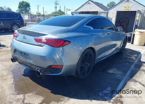 2017 Infiniti Q60 3.0T Premium z USA, uszkodzony, nr VIN JN1EV7EK8HM363695